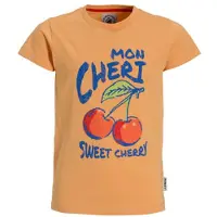 Me & My Monkey regular T-shirt Ruby met backprint oranje Meisjes Katoen Ronde hals - maat 122/128