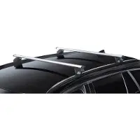Green Valley Dakdragers geschikt voor Seat Leon ST (5F) 2014-2020 wagon Edge zilver