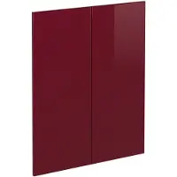 Vicco R-Line Keukenfront – 59.2 x 71.3 cm meubelfront voor de onderkast Rode hoogglans