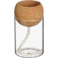 Mica Decorations Bloempot Planter Transparant D 7 H 12,5 Cm