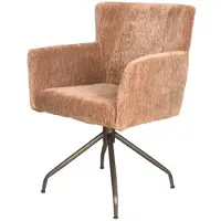 Moods Collection Eetkamerstoel Prague poot Atlas 360 anodic brown - be straight coffee 30