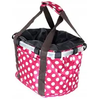 Jet Fietsmand Tas met KLICK Systeem - Roze - 5kg