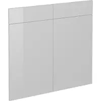 Vicco R-Line Keukenfront – 79.2 x 70.8 cm meubelfront voor de onderkast met lades Wit Hoogglans