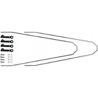 Sks Velo 55 Cross U-beugels voor spatborden - Zilver