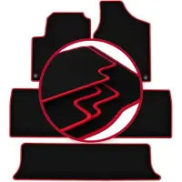 Carlux -RED automatten voor: Seat Alhambra I minivan (1995-2010)