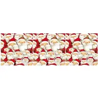 Ambiente Kerst thema servetten - 60x - 33 x 33 cm - Papieren wegwerp servetjes - Kerstmis versieringen/decoraties
