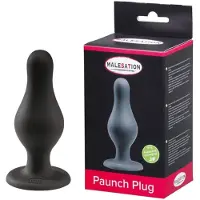 Malesation Buttplug Paunch Zwart