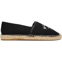 Karl Lagerfeld Espadrilles 'KAMINI' zwart / wit