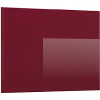 Vicco R-Line Keukenfront – 59.6 x 36 cm meubelfront voor de ondiepe hangkast Rode hoogglans
