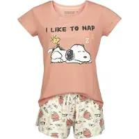 Snoopy Pyjama - I Like to Nap - S tot 3XL - voor Vrouwen - meerkleurig - Maat 3XL