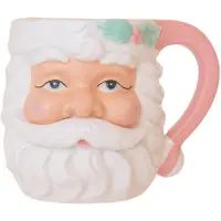 Boston International - kerstman mok - roze - pink - mok - kerst - kerstmok