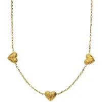 Lucardi Ketting 'Herz' goud