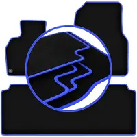Carlux -BLUE automatten voor: Renault Espace IV minivan (2002-2014)