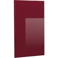 Vicco R-Line Keukenfront – 39.6 x 59 cm meubelfront voor de hangkast Rode hoogglans