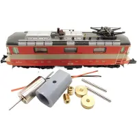 Hobbytrain micromotor NH012C motor ombouwset voor Re 4/4 II