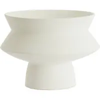 Light & Living Light&living Vaas deco Ø31,5x23,5 cm VICENTO mat wit
