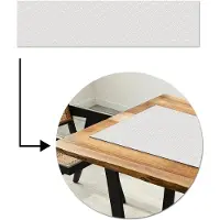 MuchoWow Tafelloper 200x50 cm - Tafelmat vinyl Grafisch - Patroon - Modern - Geometrisch - Tafeldecoratie - Tafelversiering - Keuken decoratie - Tafel versiering