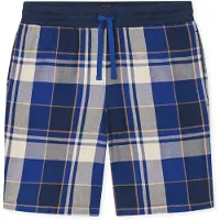 Schiesser Pyjamabroek ' Mix & Relax ' beige / royal blue/koningsblauw / donkerblauw