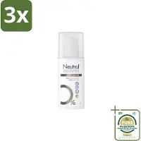Neutral 3 x Face Cream 50 ml - Grootverpakking - Gevoelige Huid - Dagcrème - Hydratatie - Glycerine - Parfumvrij