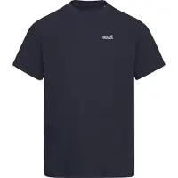 Jack Wolfskin ESSENTIAL T M Heren Outdoorshirt-dark navy