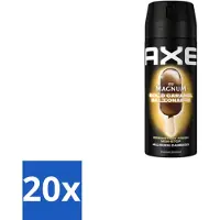 Axe – Deodorant Bodyspray – Magnum Gold Caramel Billionaire – 150 ml - Bulkverpakking - 20 stuks