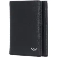 Golden Head Leer portemonnee Capri RFID Protect Minischeintasche 1011 Schwarz zwart