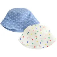 Next Hoed blauw denim / geel / rood / wit