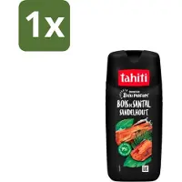 Tahiti 1 x – Douchegel – Sandelhout - 315 ml - Douchegel - Sandelhout - Ontspanning - Wellness - Huidverzorging