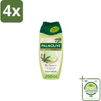 Palmolive – Douchegel – Nourish & Revive – 500 ml - Voordeelverpakking - 4 stuks - Douchegel - Huid verzorgen