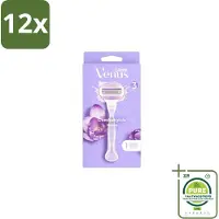 Gillette - Venus ComfortGlide Breeze – Hydraterende Gelstrips – Dames - Voordeelverpakking - 12 stuks - Scheren - Comfort