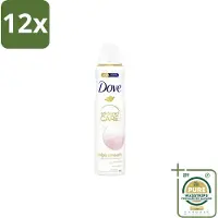 Dove Deodorant Spray Calming Blossom 150 ml - Voordeelverpakking - 12 stuks - Huidverzorging - Alcoholvrije deodorant