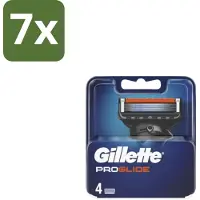 Gillette - Fusion5 ProGlide – Scheermesjes – Navulmesjes – 4 Mesjes - Bulkverpakking - 7 stuks