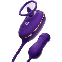 She.E.O Licking Clitoral Pump & Anal Stimulator - Oplaadbare vibrator - Clitoris stimulatie - Anale stimulatie
