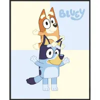 Bluey Friends fleece deken 130 x 170 cm