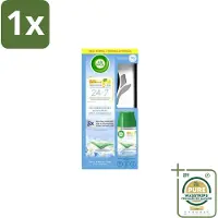 Air Wick 1 x - Freshmatic Max – Starterkit – Crisp Linen & Lilac – 250 ml- Geur Crisp Linen - Automatische Geurverspreiding - Life Scents - Frisse Geur - Geurverspreider