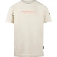 No Way Monday T-shirt met backprint beige Jongens Stretchkatoen Ronde hals - maat 164