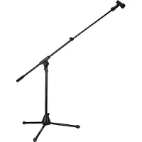 Hercules Stands HCMS-540B microfoonstandaard, 65,5 cm, telescopische arm, driepotig, voor drums, versterkers