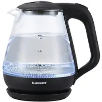 Klausberg KB-9003 - Waterkoker - 1.2 liter - Zwart - 1630 watt