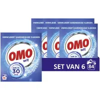 Omo 6x Waspoeder Wit 14 Wasbeurten 798 Gr