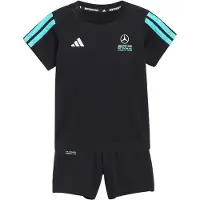 Adidas Trainingspak ' MERCEDES-AMG PETRONAS FORMULA 1 ' turquoise / zwart / wit