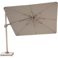 Platinum Zweefparasol Nexus T2 Premium Mocha Havana (300 x 300 cm)