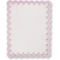 House Vitamin Mirror wavey light pink mdf 33x43x1.5cm