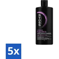 Syoss – Shampoo – Intense Fullness – 440 ml - Bulkverpakking - 5 stuks