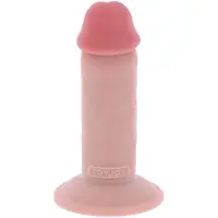 ToyJoy Deluxe Dual Density Dikke Dildo - 13 cm - Realistische Dildo - beige