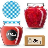 Kadax Amphora Pot 82 mm 510 ml + deksel wz19 Grid