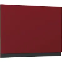 Vicco R-Line Keukenfront – 59.6 x 36 cm meubelfront voor de ondiepe hangkast Rood