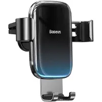 Baseus Glaze Zwaartekracht Autohouder voor Ventilatie - Zwart