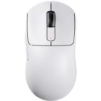 Attack Shark X3 - Lichtgewicht Gaming Muis - PAW 3395 Sensor - 49g Superlight - BT + 2.4G Draadloos + Bedraad - 26.000 DPI - 200u Accu - Wit