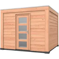 Westwood Douglas overkapping, 300 x 300, met schuur, Modern Plus
