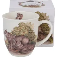 Duo "World of Animals" Mok 400ml - Majestueuze Wolven